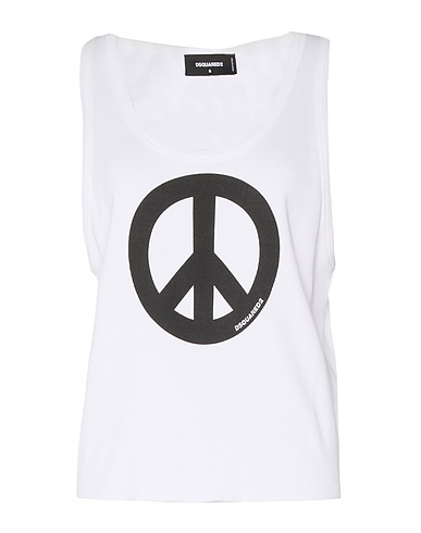 DSQUARED2 Vest White 100% Cotton