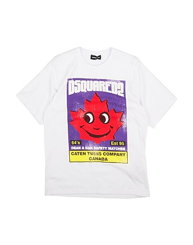 DSQUARED2 T-shirt White 100% Cotton
