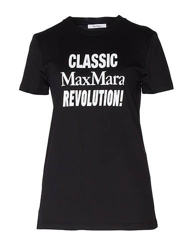 MAX MARA T-shirt Black 100% Cotton