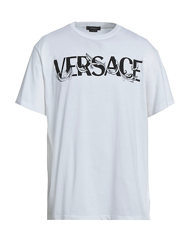 VERSACE T-shirt Λευκό 100% Βαμβάκι
