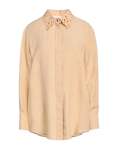 CHLOÉ Linen shirt Sand 100% Linen