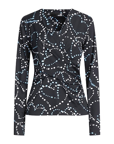LOVE MOSCHINO Top Black 85% Polyamide, 15% Elastane