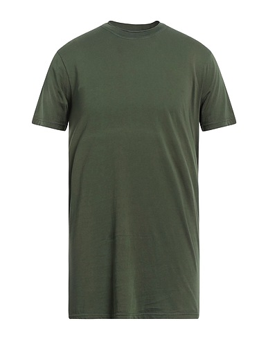 RING T-shirt Verde militare 100% Cotone
