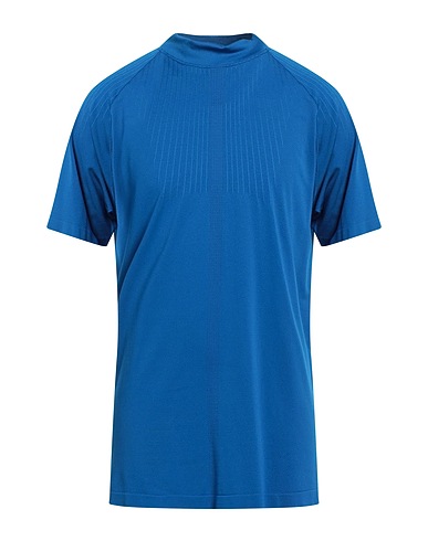 NIKE T-shirt Azure 72% Polyester, 27% Nylon, 1% Elastane