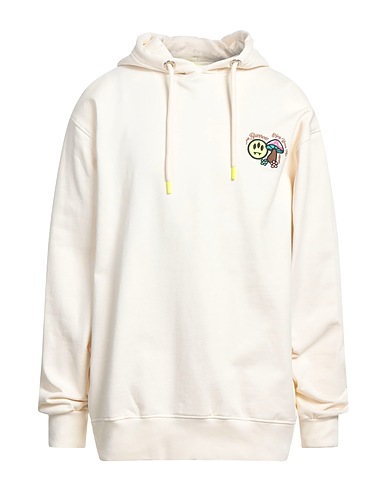 BARROW Hooded sweatshirt Cream 100% Cotton