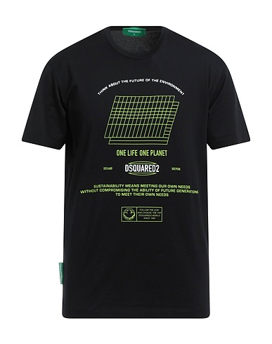 DSQUARED2 T-shirt Black 100% Cotton