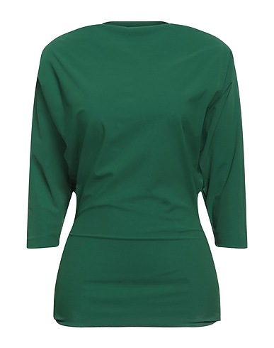 CHIARA BONI LA PETITE ROBE T-shirt Verde scuro 72% Poliammide, 28% Elastan