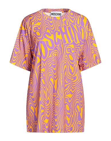 MOSCHINO T-shirt Orange 100% Cotton