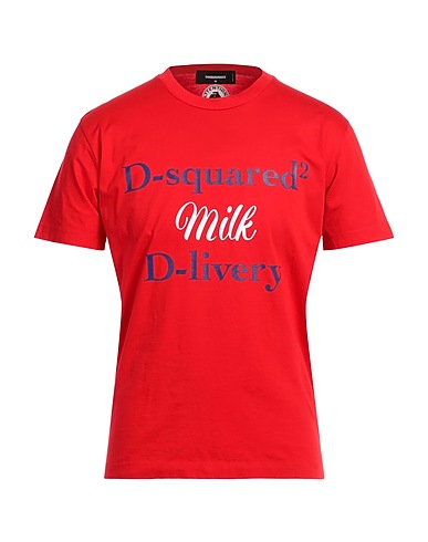 DSQUARED2 T-shirt Red 100% Cotton