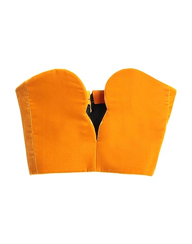 SAINT LAURENT Bustier Marigold 65% Viscose, 35% Cupro