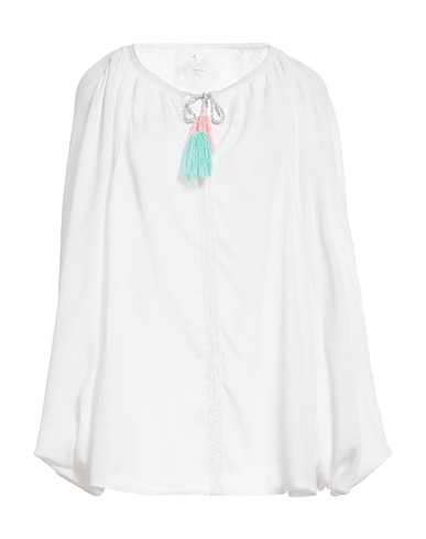 GWYNEDDS Top Off white 100% Viscose