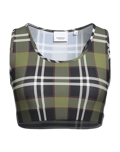 BURBERRY Top Vert militaire 59% Polyamide, 41% Élasthanne