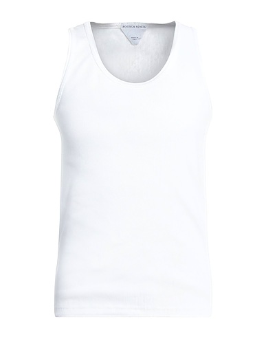 BOTTEGA VENETA Canotta Bianco 95% Cotone, 5% Elastan
