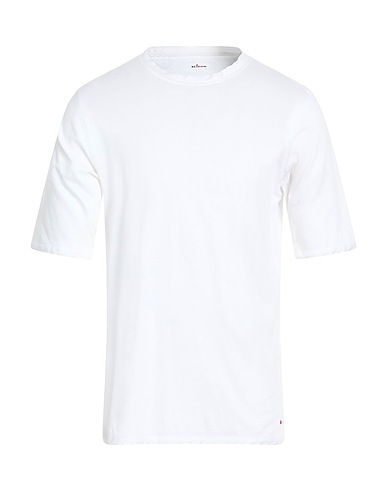 KITON TOPS & TEES White 100% Cotton