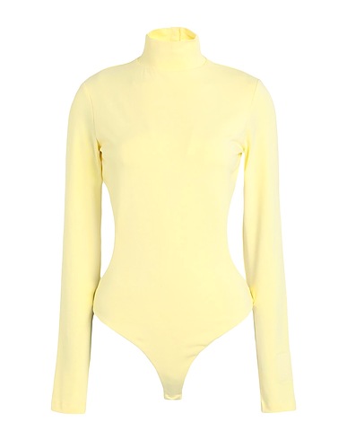 MARC JACOBS TOPS & TEES Yellow 95% Cotton, 5% Elastane