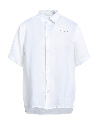RICHMOND X Linen shirt Off white 100% Linen