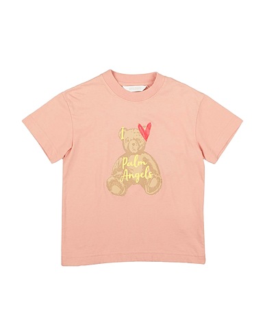 PALM ANGELS T-Shirt Hellrosa 100% Baumwolle