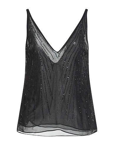 RETROFÊTE Camisole Black 100% Silk
