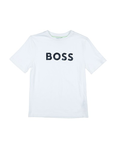 BOSS T-shirt White 97% Cotton, 3% Elastane