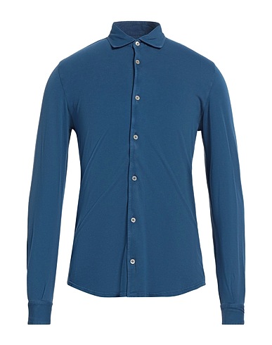 FEDELI Chemise de couleur unie 100% Coton