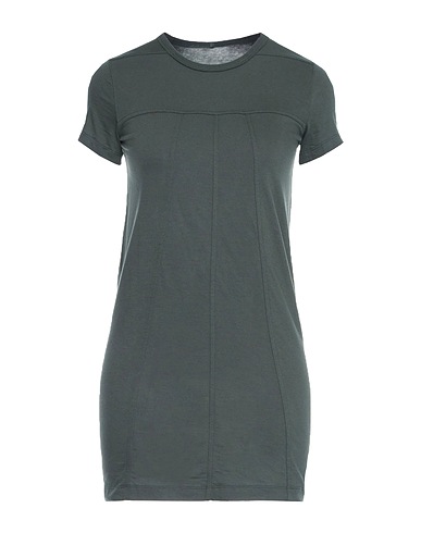 RICK OWENS ベーシックTシャツ ダークグリーン コットン 100%