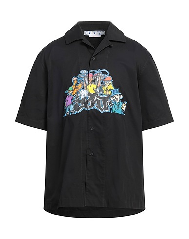 OFF-WHITE™ Shirts Black 100% Cotton