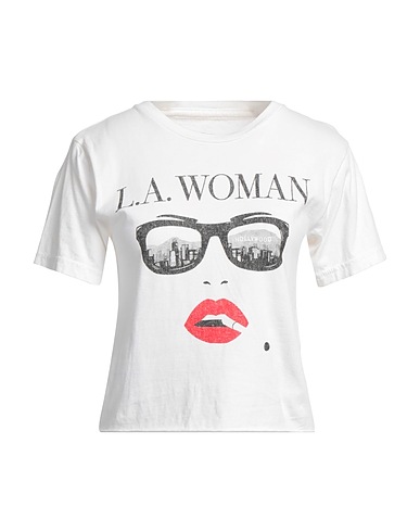 LOCAL AUTHORITY T-shirt Bianco 100% Cotone
