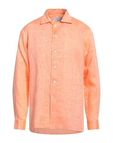 PANTAMOLLE Linen shirt Orange 100% Linen