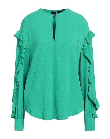 PINKO Top Verde 69% Acetato, 31% Seta