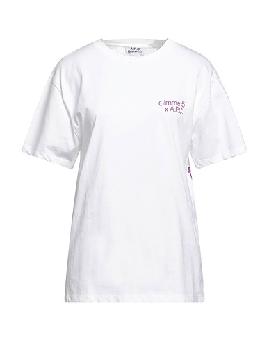 A.P.C. Basic T-Shirt Ivory 100% Cotton