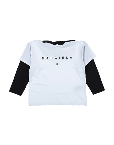MM6 MAISON MARGIELA T-shirt Bianco 100% Cotone