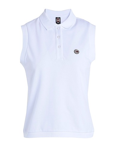 COLMAR Polo shirt MONDAY White 96% Cotton, 4% Elastane