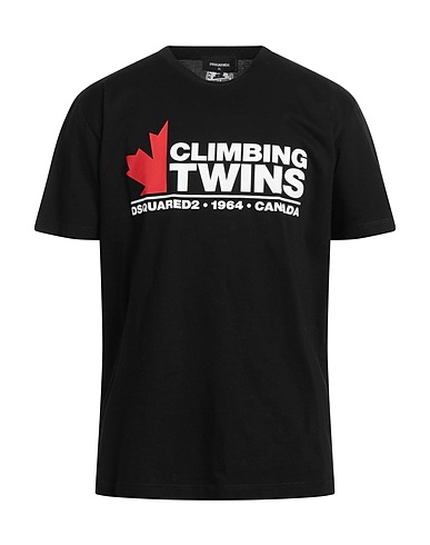DSQUARED2 T-shirt Black 100% Cotton
