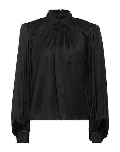 MVP WARDROBE Top Black 100% Viscose, Polyester