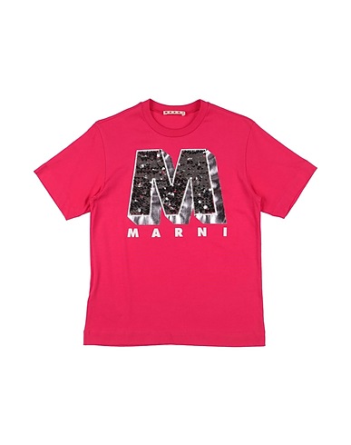 MARNI T-shirt Magenta 100% Cotton