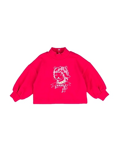DIESEL Sweatshirt Fuchsia 100% Cotton, Elastane