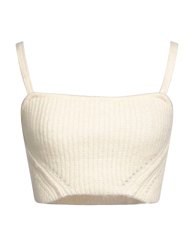 REMAIN BIRGER CHRISTENSEN Top Cream 50% Polyester, 19% Acrylic, 13% Wool, 13% Alpaca wool, 5% Elastane