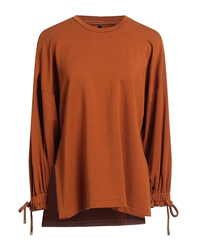 MOTHER OF PEARL Sweatshirt Lederfarben 63% Lyocell, 32% Organische Baumwolle, 5% Elastan