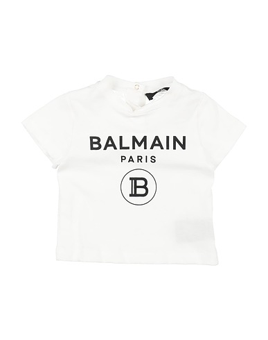 BALMAIN T-Shirt Weiß 100% Baumwolle