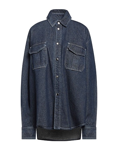 ANOUKI Camicia di jeans Blu 100% Cotone