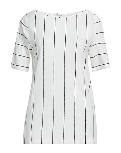 KANGRA T-shirt Off white 55% Linen, 45% Cotton