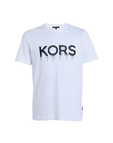 MICHAEL KORS MENS T-shirt White 100% Cotton