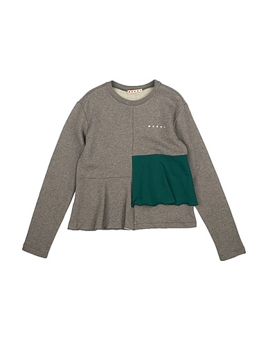 MARNI Sweatshirt Grey 100% Cotton, Elastane