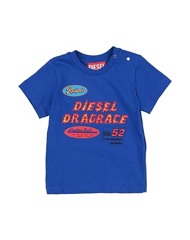 DIESEL T-shirt Blue 100% Cotton