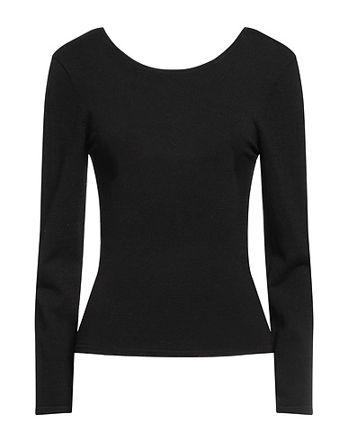 BA&SH T-Shirt Schwarz 68% Viskose, 30% Polyamid, 2% Elastan