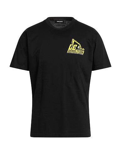 DSQUARED2 T-shirt Nero 100% Cotone