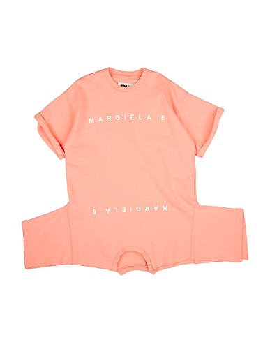 MM6 MAISON MARGIELA Sweatshirt Salmon pink 100% Cotton, Elastane