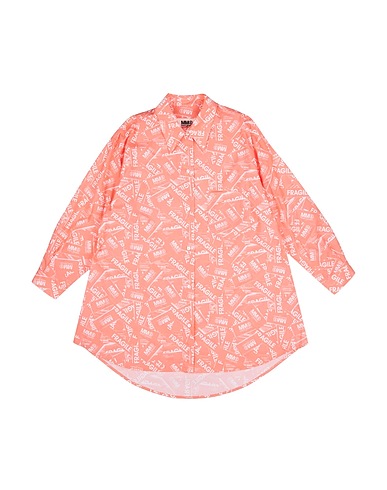 MM6 MAISON MARGIELA Solid colour shirts & blouses Salmon pink 100% Cotton