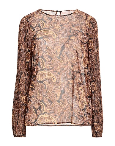 LIU •JO Top Tan 100% Polyester