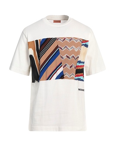 MISSONI T-shirt White 100% Cotton, Wool, Polyamide
